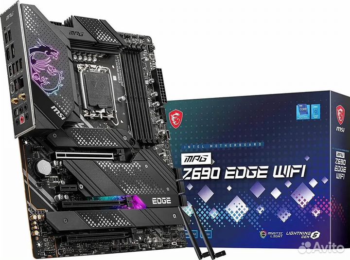 MSI MPG Z690 edge wifi DDR5 новая