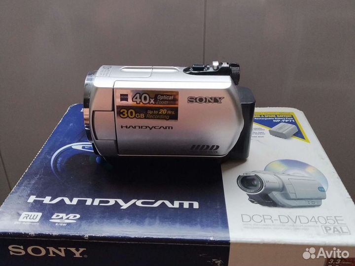 Видеокамера sony handycam