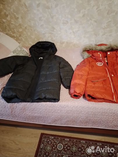 Куртки манго и рейма до -30градусов134р