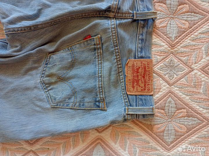 Джинсы Levi's 501 оригинал (32/34 размер)