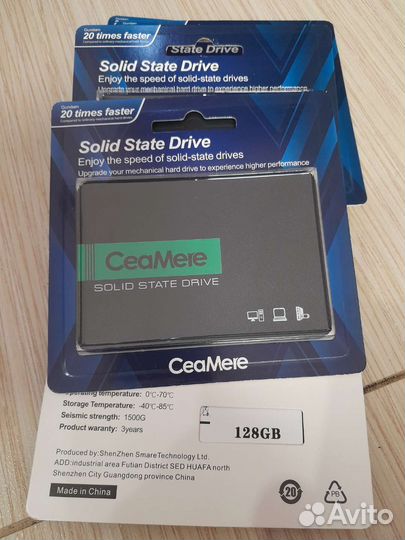 Жесткий диск ssd 128Gb