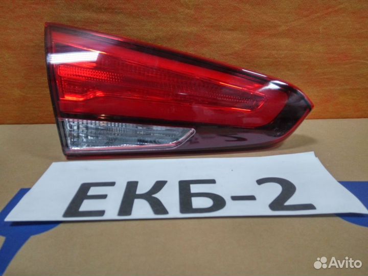 Задний левый внутренний фонарь Kia Cerato 3 с 2016