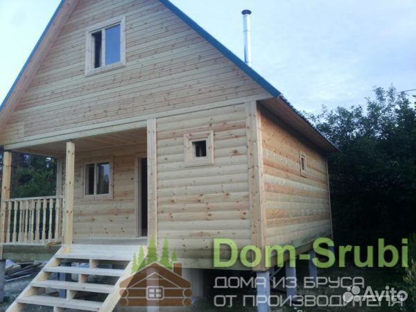 Карабаново-Хорошая надёжная Баня из бруса Б-21 6х6