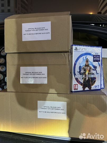 Mortal kombat 1 ps5 диск