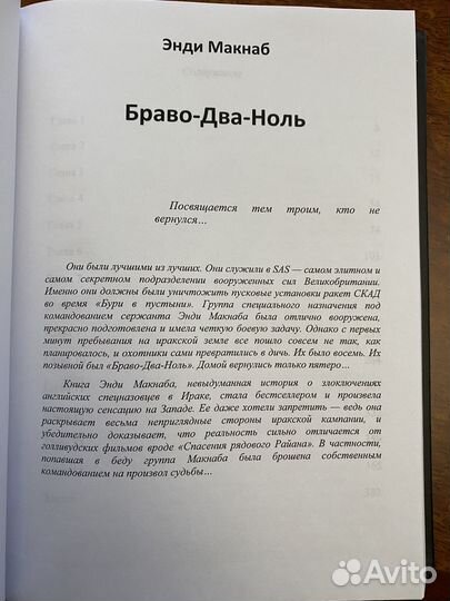 Браво два ноль энди макнаб