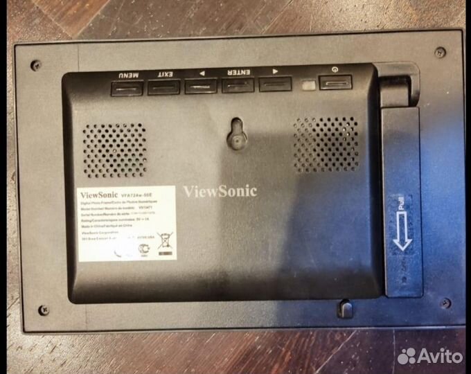 Цифровая фоторамка Viewsonic vfa724w-50e black