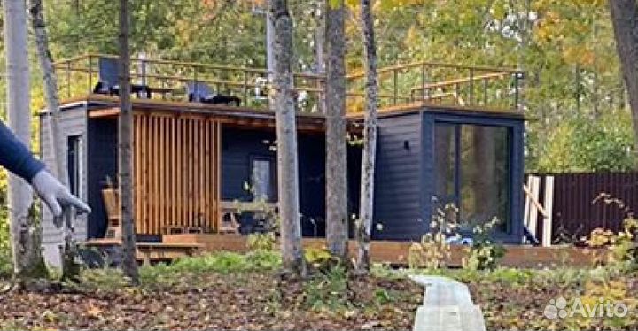 Модульный дом на стальном каркасе MfL