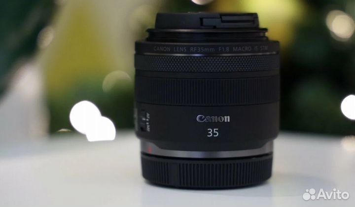Объектив canon RF 35mm f 1.8 macro is stm