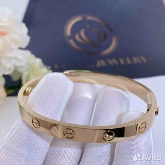 Браслет Cartier Love Желтое золото