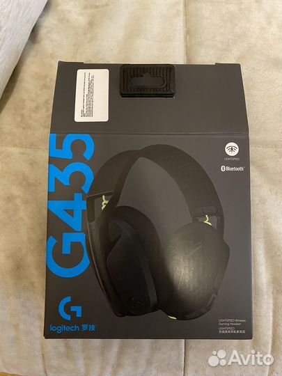 Беспроводные наушники logitech g435