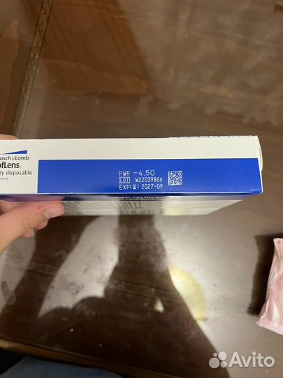 Контактные линзы -4,5 bausch & lomb