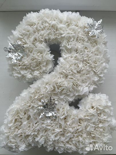 Цифра 2, 3 на день рождения