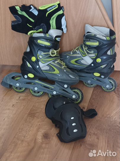 Ролики детские раздвижные р. 34-37