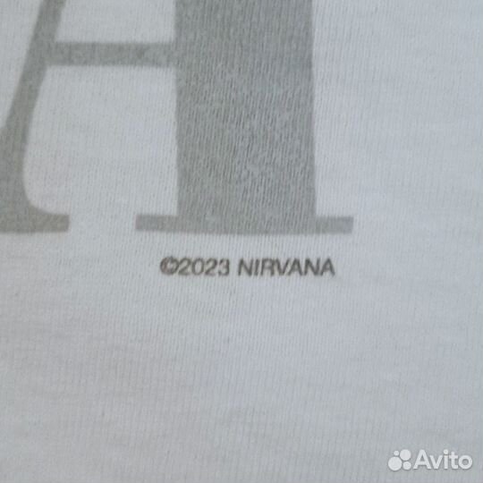 Футболка мерч Nirvana 2023