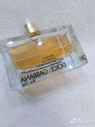 Dolce and gabbane The one tester