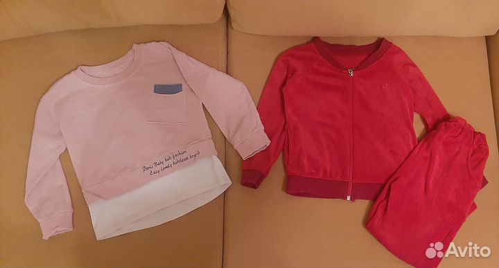 Пакет вещей на девочку 104-110