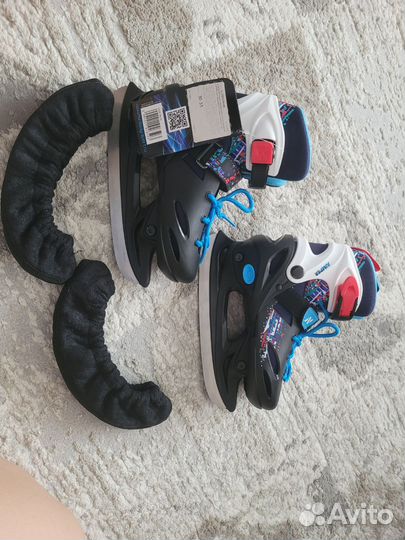 Коньки детские раздвижные 30-33 р