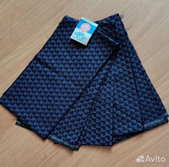 Большой комплект новых отрезов тканей для творчест