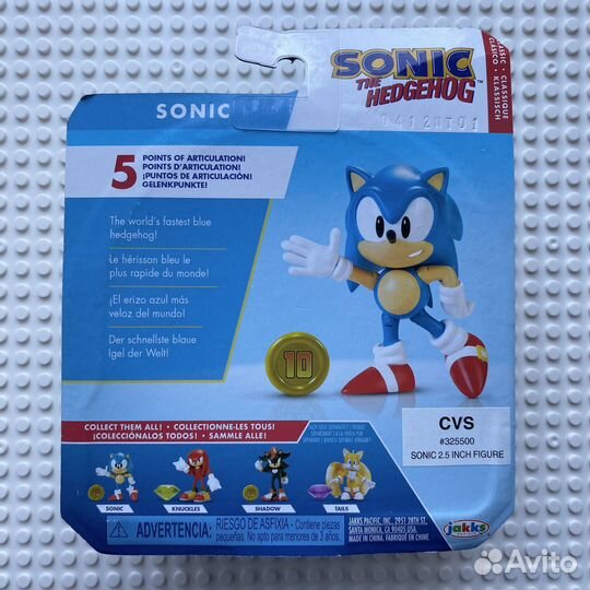 Игрушка Sonic The Hedgehog Jakks Pacific