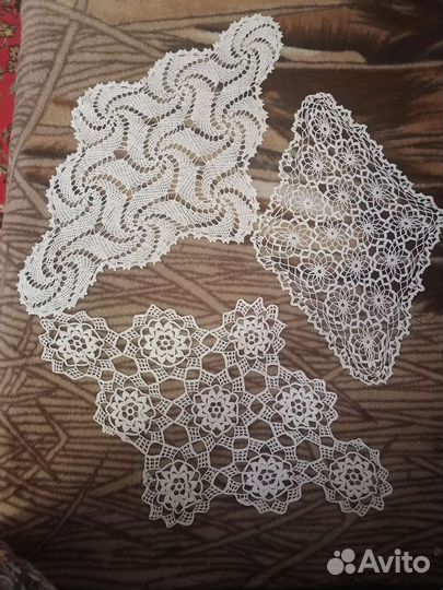 Сарфетки вязаные