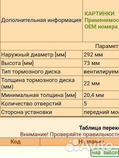 Диск тормозной перед BMW E87 81 E90 91