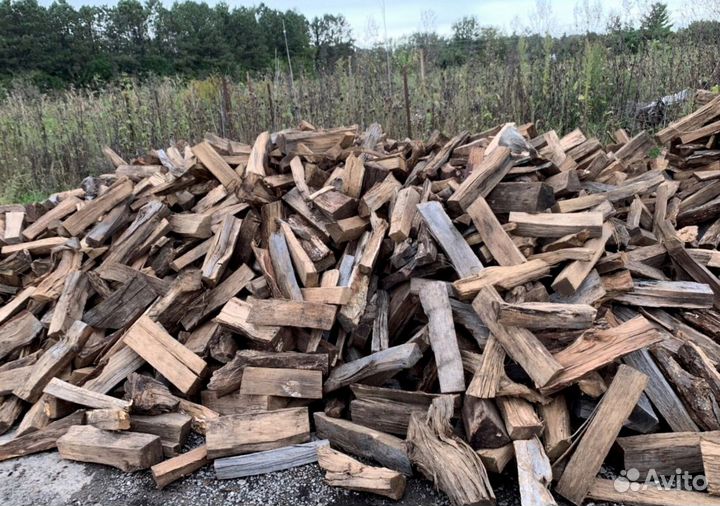 Дрова осиновые наколотые