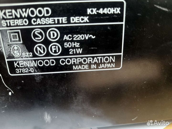 Kenwood KX-440HX кассетная дека