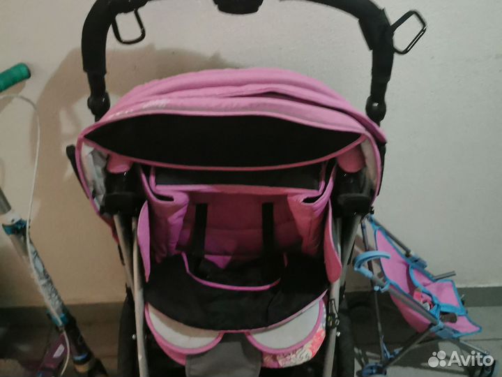 Прогулочная коляска трость бу