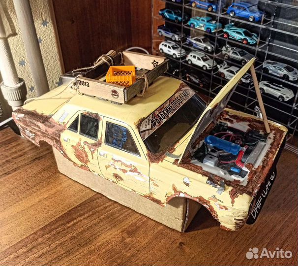 Кузов 24 Волга для rc drift моделей 1/10