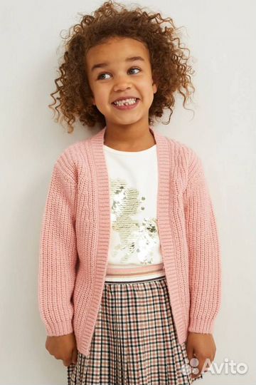Кардиган для девочки 116