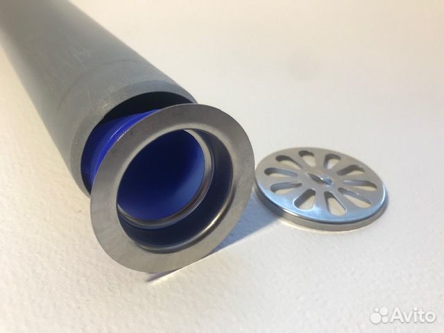 Сухой затвор сифон для душа для трубы 50 мм коротк