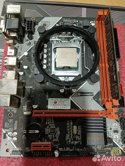 Материнская плата 1155 с процессором e3 1230v2