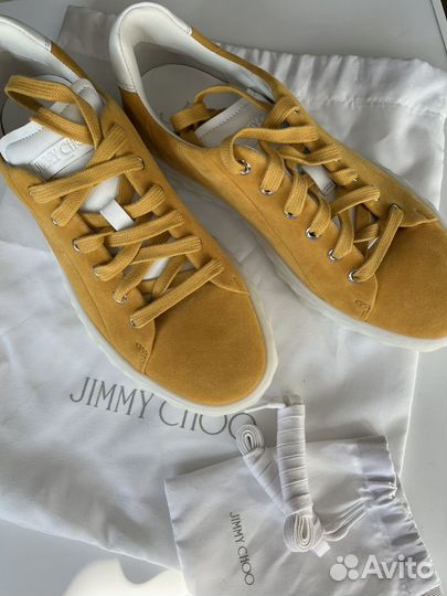 Кеды женские кожаные jimmy choo