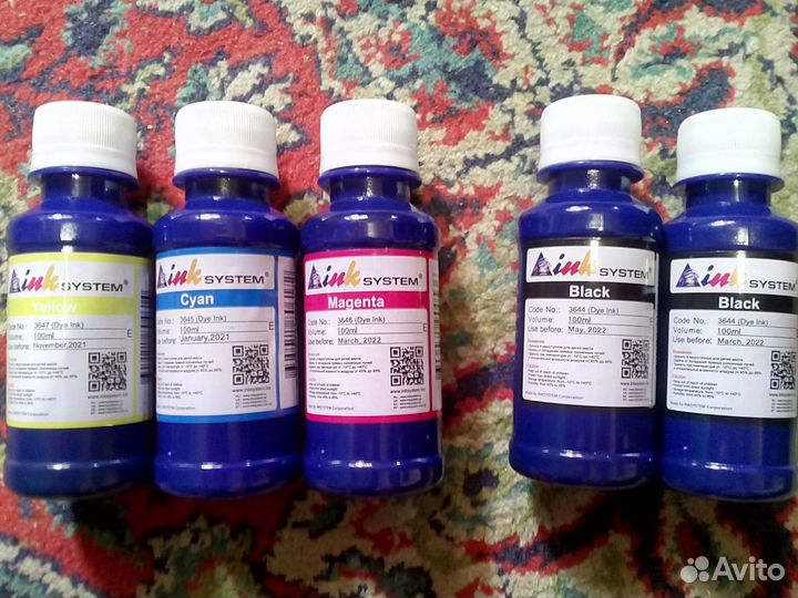 Новые Чернила InkSystem 100ml