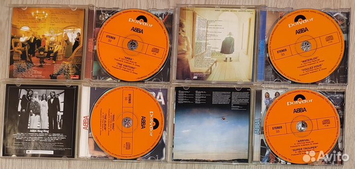 Abba 4CD (8 альбомов) Лицензия