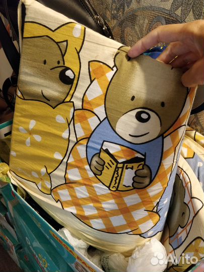 Продам детскую кроватку с продольным маятником