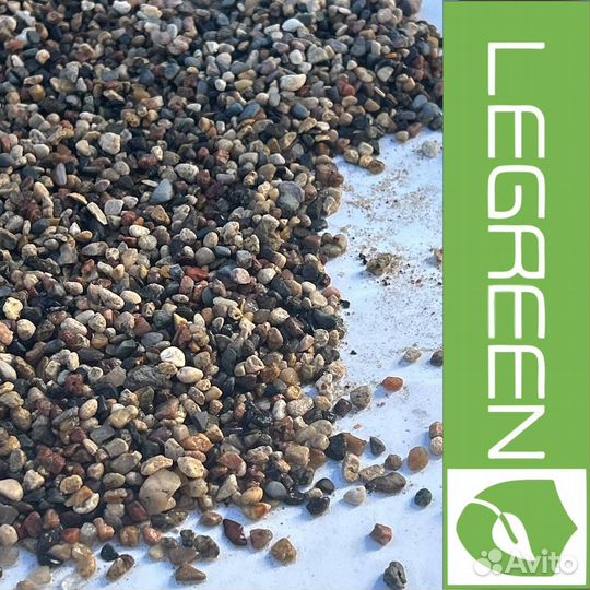 Интерьерный гравий/ щебень
