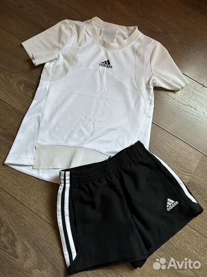 Футболки, шорты adidas 116-122