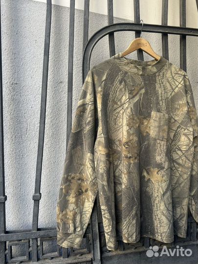 Realtree camo лонгслив винтаж