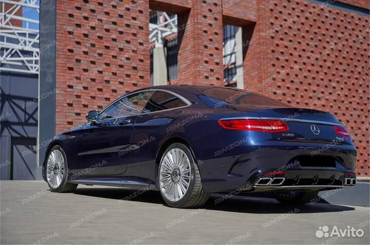 Кованые диски R20 на mercedes S-class coupe