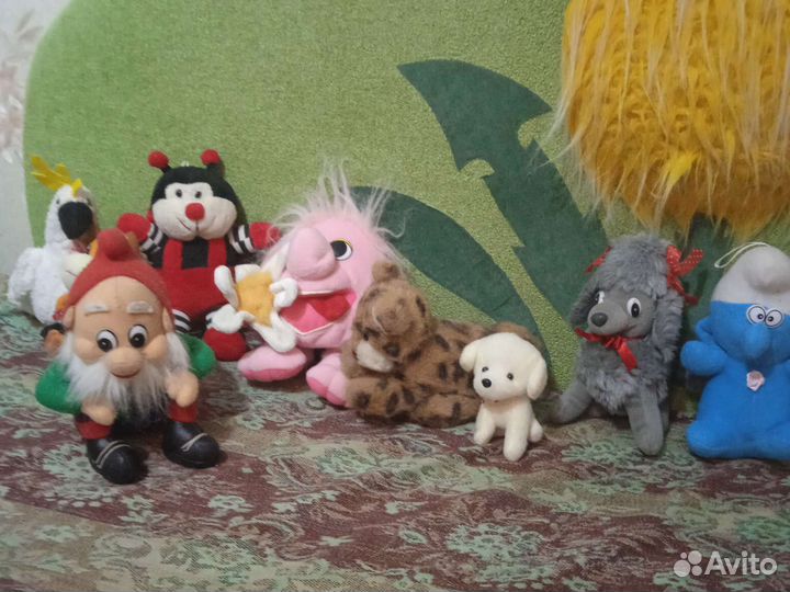 Мягкие игрушки одним лотом