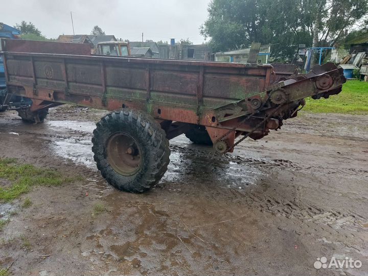 Разбрасыватель удобрений Ригасельмаш РОУ-6, 1990