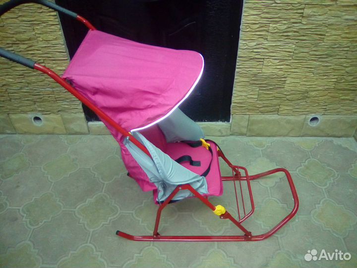 Новые санки коляска