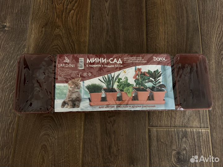 Мини-сад. Горшки для рассады дома