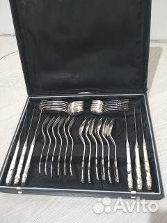 Мельхиоровые столовые приборы СССР