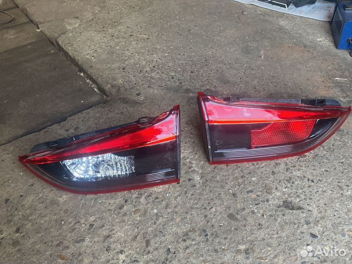 Mazda 6 gj внутрение фонари в крышку багажника