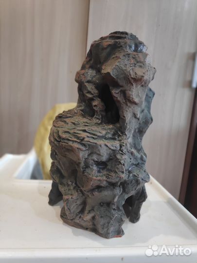 Грот, замок, скала украшение для аквариума большой