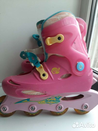 Роликовые коньки детские раздвижные