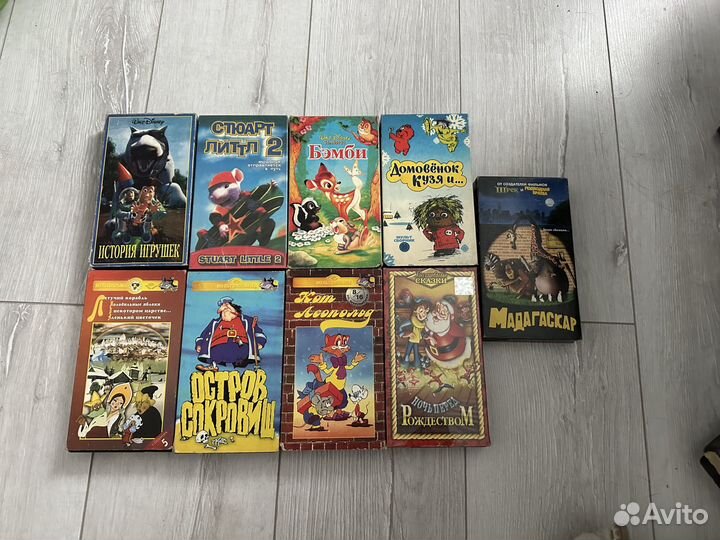 Видеокассеты vhs