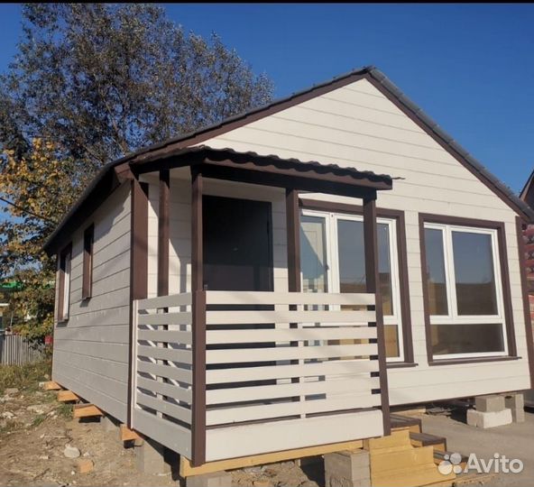 Дачный домик 6 х7,5 Цена с утеплением и сборкой
